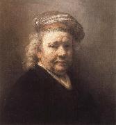 REMBRANDT Harmenszoon van Rijn Self-Portrait oil painting reproduction